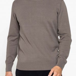 MAGLIONE GIROCOLLO IN PREGIATO CALDO COTONE