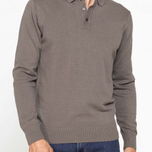 MAGLIA A POLO COMFORT FIT IN CALDO COTONE